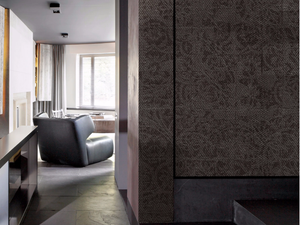 TISSU 4 - Damask panoramic textile effect wallpaper - Wallpaper by Inkiostro Bianco
