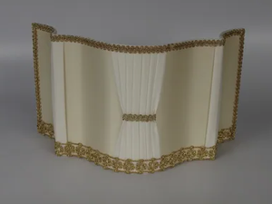 C017 - Pleated silk lampshade - Lighting accessories by Ipsilon PARALUMI