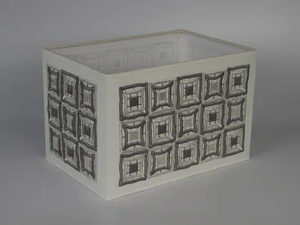 M007 - Rectangular cotton lampshade - Lighting accessories by Ipsilon PARALUMI