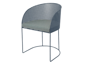 ARENA - Garden chair with integrated cushion - Accessories by ISIMAR