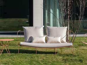 BOLONIA - 2 seater steel sofa - Sofa by ISIMAR
