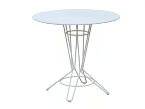 NOSTRUM - Round steel garden table - Table by ISIMAR