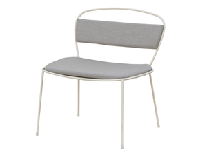SEDNA - Garden powder coated steel easy chair - Armchair by ISIMAR
