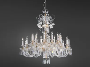 239 - Crystal chandelier with Swarovski® Crystals - Ceiling lamp by Italamp