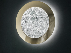 DEDALO - LED glass wall lamp with metal frame - Wall lamp by Italamp