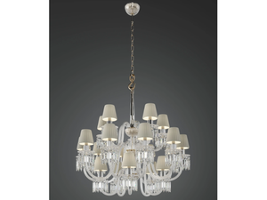 EGLE - LED dimmable crystal chandelier - Ceiling lamp by Italamp