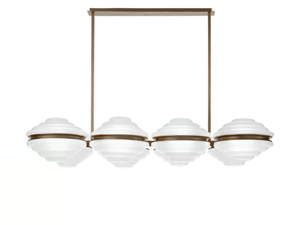 ELLEPI - LED glass and metal pendant lamp - Ceiling lamp by Italamp