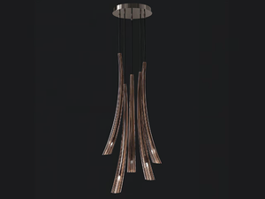PULSA 439 - Blown glass pendant lamp - Ceiling lamp by Italamp