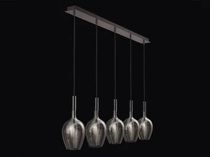 ROSÈ 3050/LS5 - LED blown glass pendant lamp - Ceiling lamp by Italamp