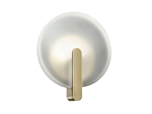 SINUA - LED satin glass wall lamp - Wall lamp by Italamp