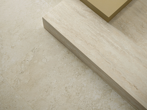 I TRAVERTINI BIANCO CROSS CUT - Porcelain stoneware wall/floor tiles with travertine effect - Wall tile-stone-brick by Italgraniti
