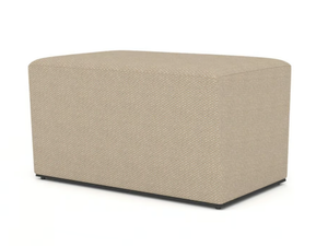 BOLERO 95227 - Rectangular fabric garden footstool - Pouf by IVINI