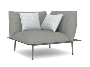 KONA 91290C - Corner fabric garden armchair - Armchair by IVINI