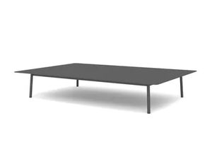 KONA 93291I - Rectangular low aluminium garden side table - Side table by IVINI