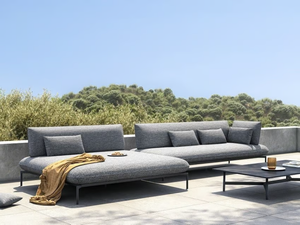 OZE - Modular Sunbrella® fabric garden sofa - Sofa by IVINI