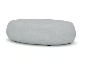 VIGO 95327 - Low oval Sunbrella® faric garden side table - Side table by IVINI