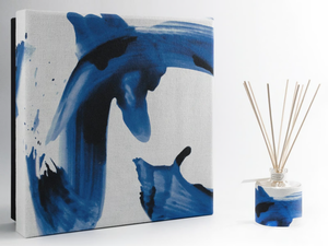 DELFT BLUE Premium - Uva e Mirtilli - Natural stone Air freshener dispenser - Accessories by IWISHYOU
