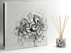 FLOATING Premium - Melograno - Natural stone Air freshener dispenser - Accessories by IWISHYOU