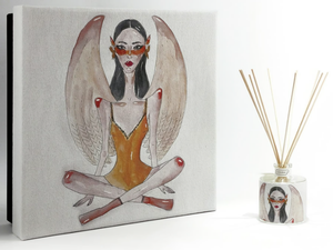 GIRLS Premium - Melograno - Natural stone Air freshener dispenser - Accessories by IWISHYOU