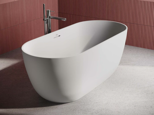 MOOREA - Freestanding oval Techstone bathtub - Bathtub by Jacuzzi®