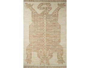 BEDOUIN SDJT-169 - Patterned rectangular jute rug - Rug by Jaipur Rugs