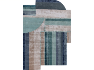 BESPOKE SILE TRA-3214 - Handmade fabric rug - Rug by Jaipur Rugs