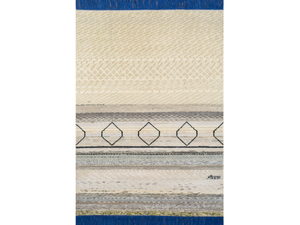 LES-1121 White Ice/Natural Off White - Patterned rectangular handmade rug - Rug by Jaipur Rugs