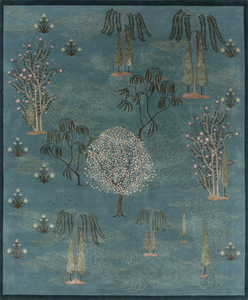 MAJNUN - Rectangular Bamboo silk rug - Rug by Jaipur Rugs