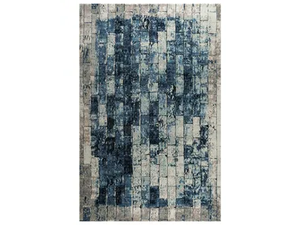 UVENUTI LRB-1574 Blue Blush/Denim Blue - Rectangular handmade rug - Rug by Jaipur Rugs
