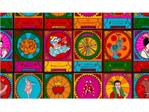FACCE - 50s style nonwoven wallpaper - Wallpaper by Jannelli&Volpi