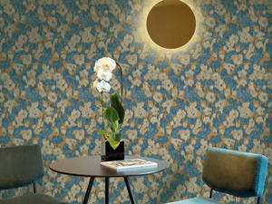 IMPRESSIONE - Nonwoven wallpaper with floral pattern - Wallpaper by Jannelli&Volpi