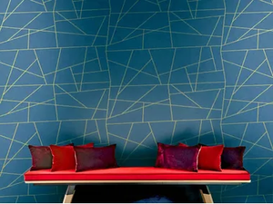 INTERRUZIONE - Geometric nonwoven wallpaper - Wallpaper by Jannelli&Volpi