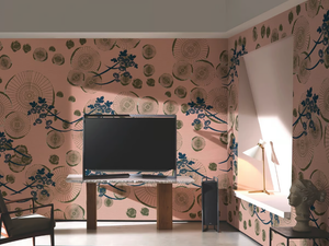 LEVANTE - Wallpaper with floral pattern - Wallpaper by Jannelli&Volpi
