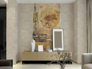 MAPPE - Nonwoven wallpaper with map - Wallpaper by Jannelli&Volpi