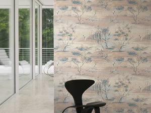 SAGIMAI - Landscape natural fibre wallpaper - Wallpaper by Jannelli&Volpi