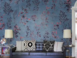 SILK ROAD - Wallpaper with floral pattern - Wallpaper by Jannelli&Volpi