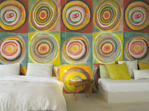 STUDI DI CERCHI - Nonwoven wallpaper - Wallpaper by Jannelli&Volpi