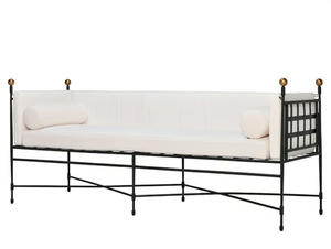 AMALFI TUXEDO - 3 seater stainless steel garden sofa - Sofa by JANUS et Cie
