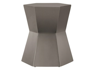 FACET - Aluminium stool / coffee table - Side table by JANUS et Cie