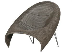 FIBONACCI ANDA LOUNGE - JanusFiber® armchair - Armchair by JANUS et Cie