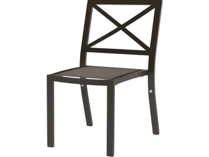 FIORE - Stackable aluminium garden chair - Chair by JANUS et Cie