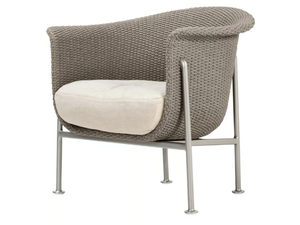 GINA - Polyolefin yarn ropes lounge chair - Armchair by JANUS et Cie