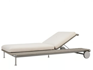 GINA - Recliner polyolefin yarn rope sun lounger - Armchair by JANUS et Cie