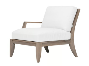 RELAIS MODULE LEFT / RIGHT - Teak left / right module for sofa - Sofa by JANUS et Cie