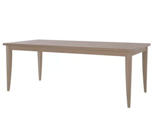 RELAIS - Rectangular teak dining table - Table by JANUS et Cie