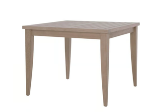 RELAIS - Square teak dining table - Table by JANUS et Cie