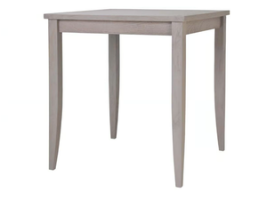 RELAIS - Square teak high table - Table by JANUS et Cie