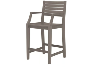 RELAIS - Teak stool - Stool by JANUS et Cie