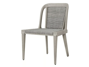 ROCK GARDEN - Teak and JanusFiber® garden chair - Chair by JANUS et Cie