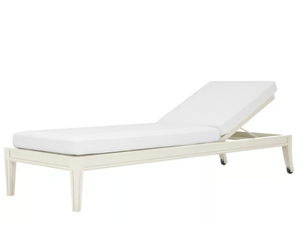 SAVANNAH - Powder coated aluminium sun lounger - Outdoor furniture by JANUS et Cie
